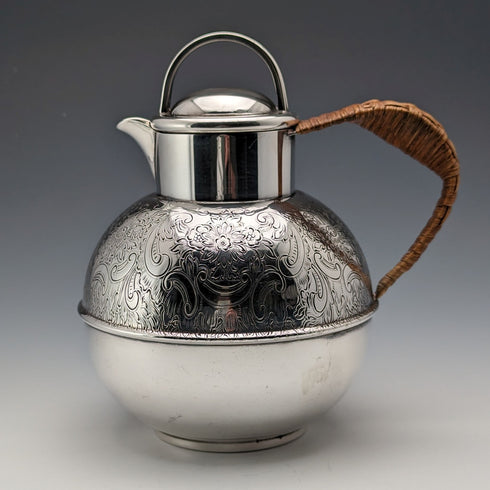 British Vintage Silver Plated 2 Pint Jersey Jug